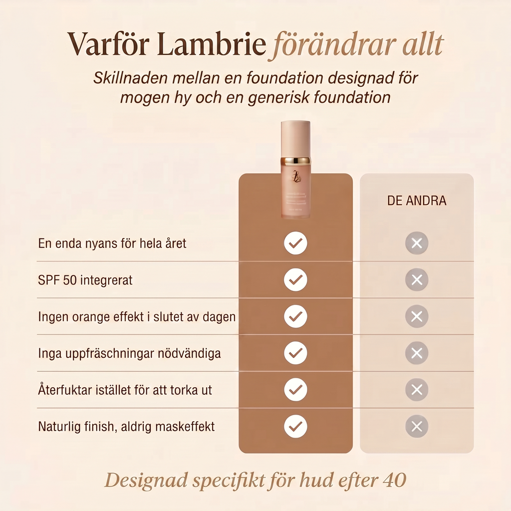 Färganpassande foundation
