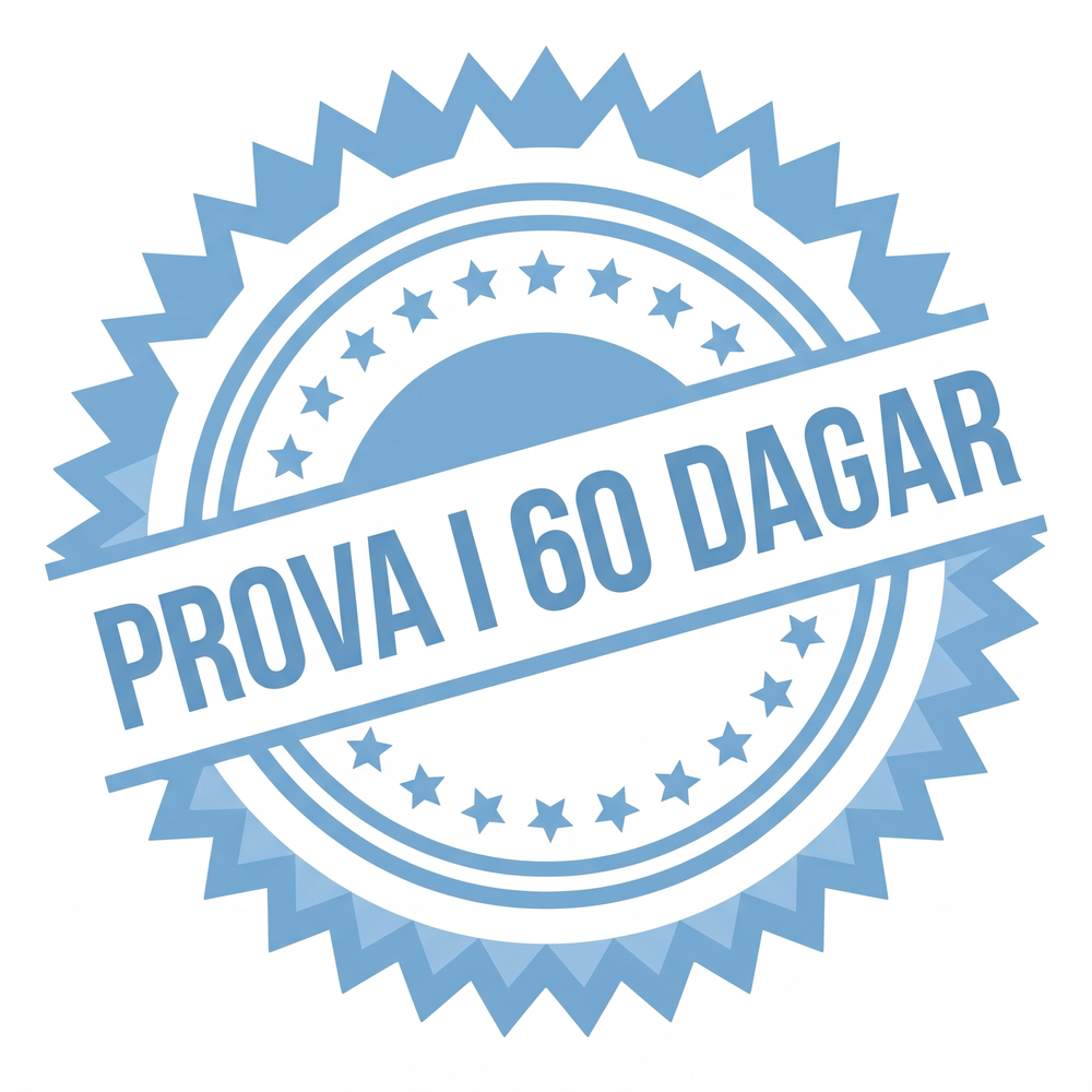 Prova den utan risk i 60 dagar